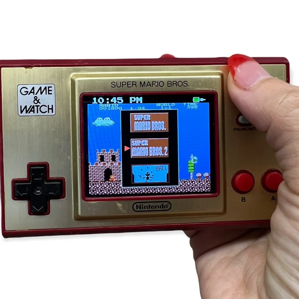 Nintendo Game Watch Super Mario bros